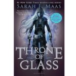 book cover of throne of glass